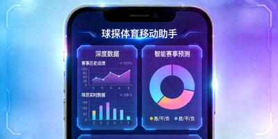 提升观赛体验深度数据与智能赛事预测配图，展示预测模型与数据仪表盘